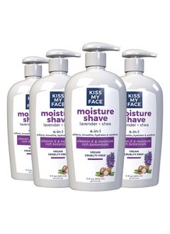 Moisture Shave Cream, Shaving Cream For Men And Women, 11 Oz Pump Bottle, Lavender & Shea, 4 Pack - pzsku/Z500362A845AF9B73993AZ/45/_/1682316360/4fd2671f-970e-4a17-adf3-d80e62ab79be