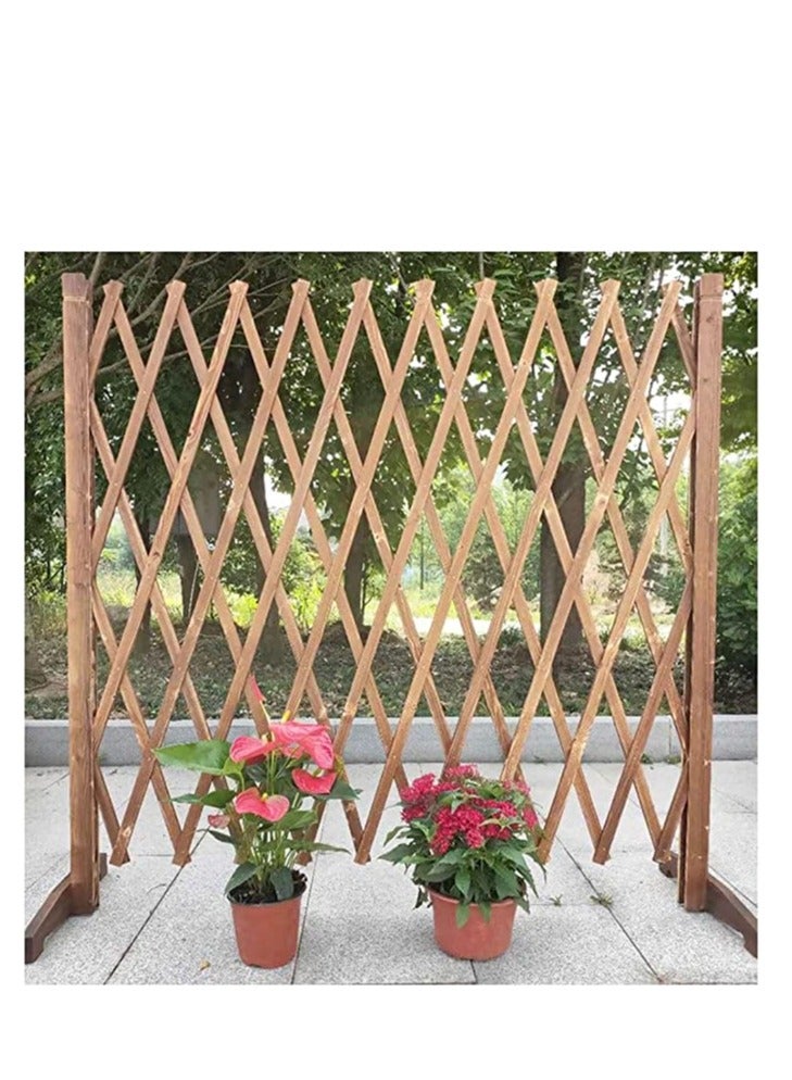 FFD Expandable Garden Trellis Fence, Freestanding Outdoor Pet Safety Fence for Patio, Lawn & Climbing Plants, Expands to 70x70cm - Image 4