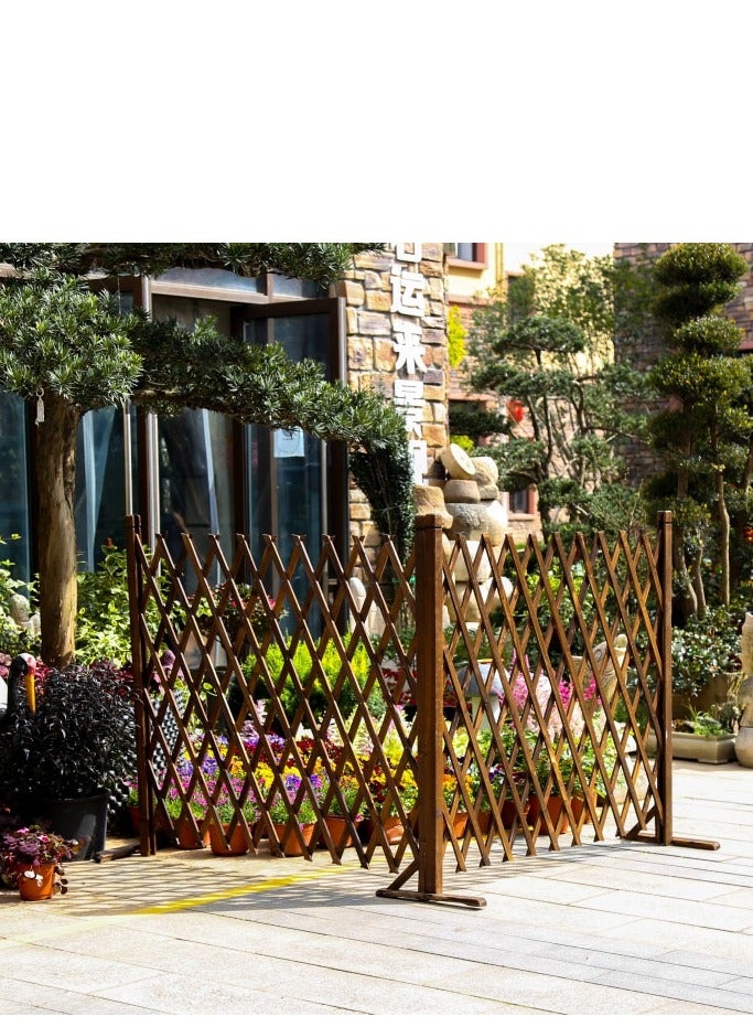 FFD Expandable Garden Trellis Fence, Freestanding Outdoor Pet Safety Fence for Patio, Lawn & Climbing Plants, Expands to 70x70cm - Image 5