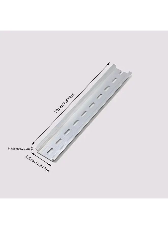 قوس كهربائي من الألومنيوم المتين C45 بطول 7.87 بوصة، 3 قطع، دليل تركيب سهل، سكة توجيه - Image 4
