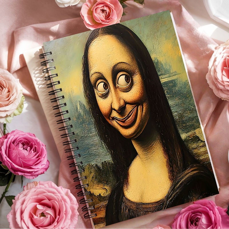 دفتر ملاحظات فني حلزوني للرسم والتدوين – قطعة واحدة – تجليد حلزوني متين - Image 3