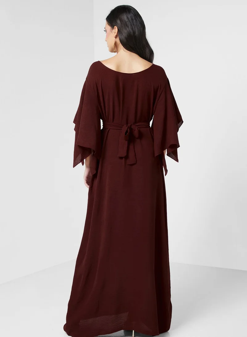 hayas closet Flowing Maxi Dress