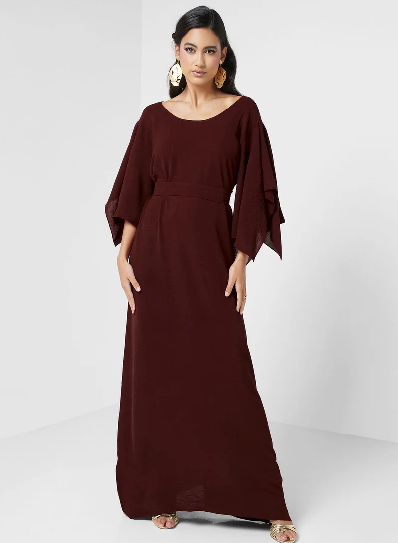 hayas closet Flowing Maxi Dress