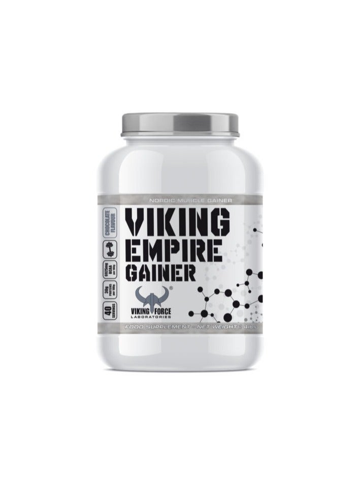 VIKING FORCE LABORATORIES Empire Gainer- Chocolate Favour Nordic Muscle Gainer, 4lb, 40 Servings - Image 1