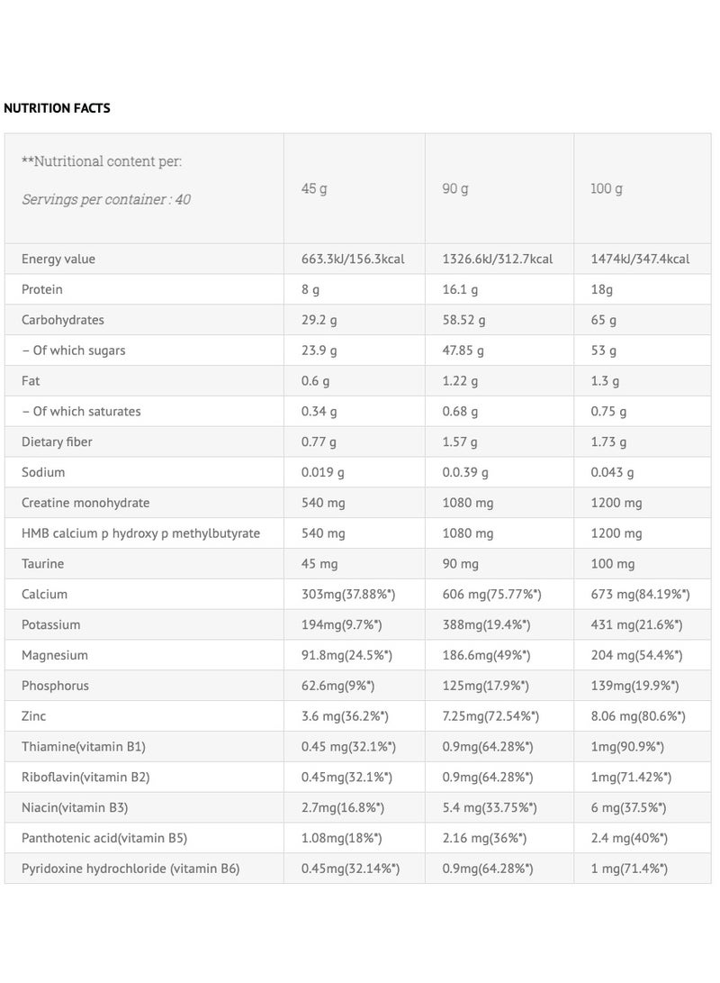 VIKING FORCE LABORATORIES Empire Gainer- Chocolate Favour Nordic Muscle Gainer, 4lb, 40 Servings - Image 2