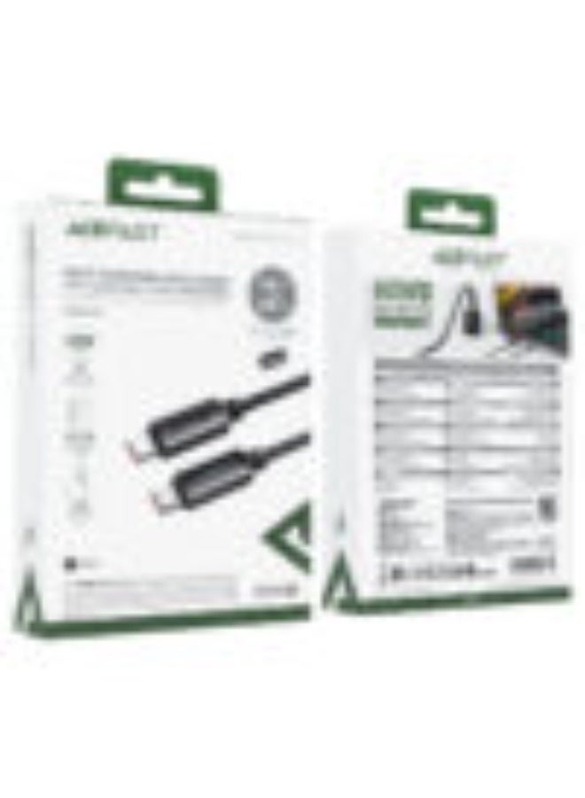 ACEFAST Charging Data Cable C19-03 USB-C to USB-C, 1.2M, 60W Fast Charge, Nylon Braided Wire, Blue Power Indicator, High-Speed Data Transmission - Black - Image 5