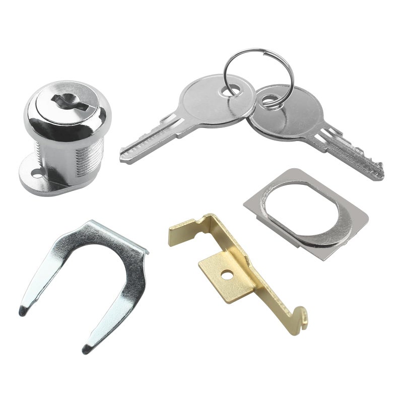 VIDABTE Vertical File Cabinet Lock Kit for HON F24 F28 File Cabinet Replacement Lock Kit Replacement Drawer Filing Locks with 2 Keys - Image 2