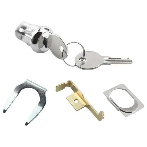 VIDABTE Vertical File Cabinet Lock Kit for HON F24 F28 File Cabinet Replacement Lock Kit Replacement Drawer Filing Locks with 2 Keys - Image 3