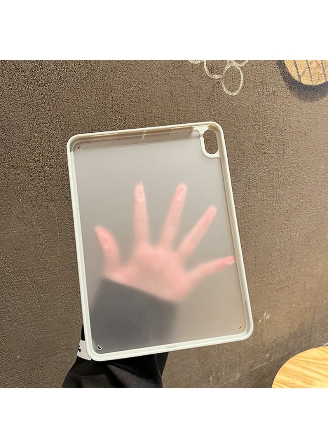 Case Compatible with iPad pro 11 2024, Thin and Light, Yellowing Resistant, Hard Acrylic Back, Air-Guard Corners, Flexible Frame - Image 4