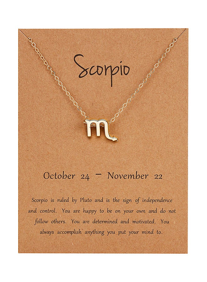 قلادة بدلاية على شكل رمز برج العقرب - Image 1