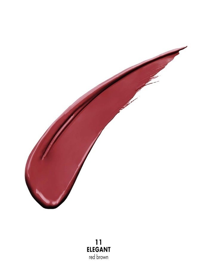 Milani Amore Satin Matte Lip Crème - Shade  Elegant | Long-Lasting, Lightweight, Velvet-Matte Finish | Hydrating, Full-Coverage Liquid Lipstick - Image 2