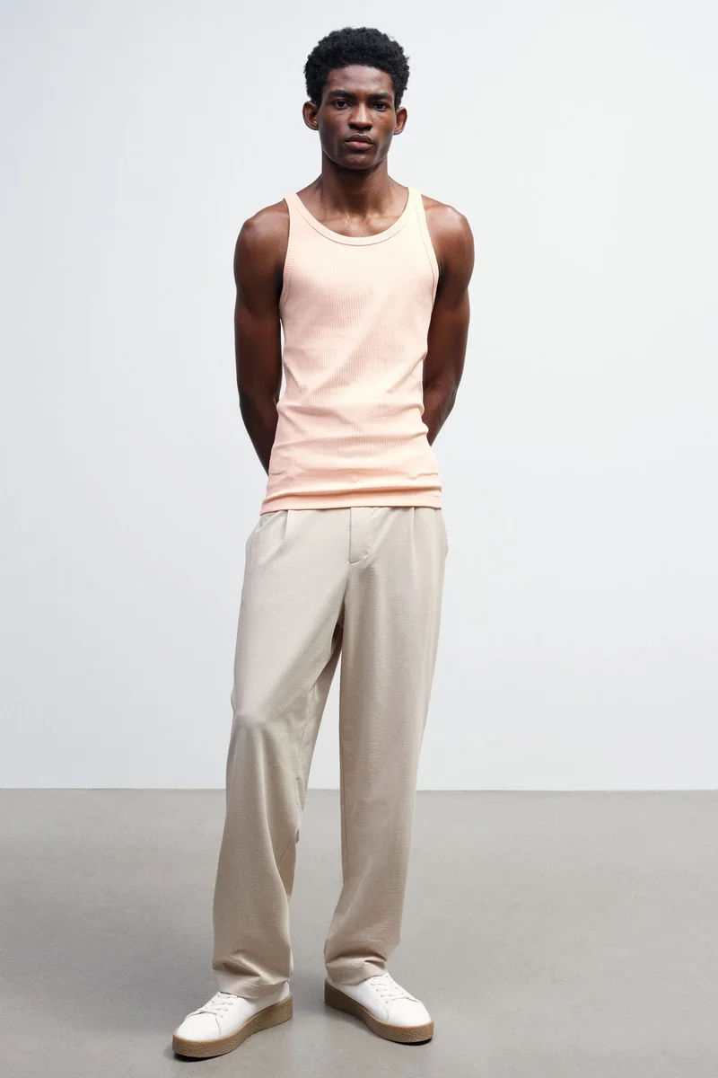 H&M Slim Fit Ribbed vest top