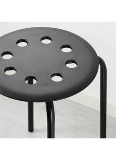Zaboon Stool, Black, 45 Cm  - Image 5
