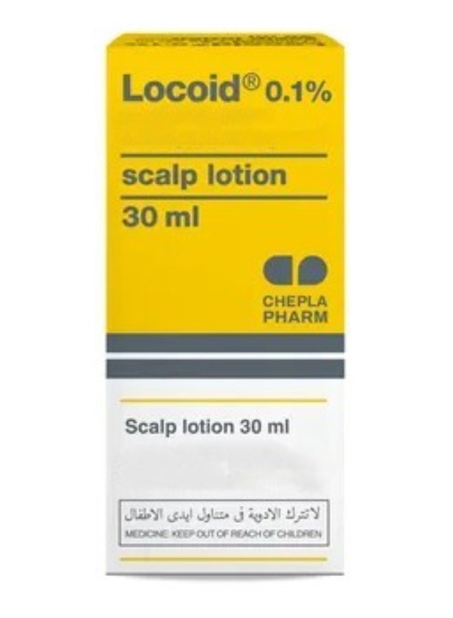 LOCOID 0.1% Scalp Lotion 30ml – Relief for Itchy, Inflamed & Irritated Scalp - Image 1