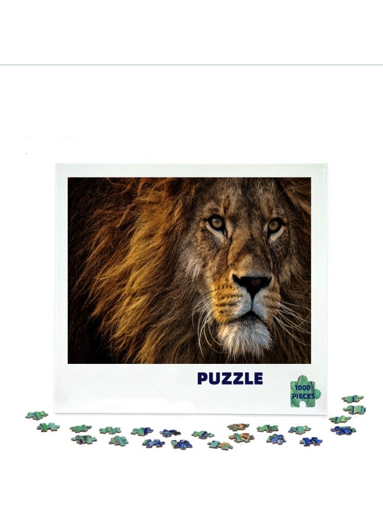 Anna 1000-Piece Thickened Paper Stress Relief Puzzle - Decorative Brain Teaser - Image 1