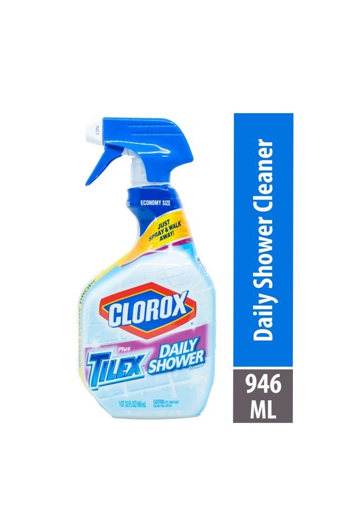 Tilex 32oz Shower Cleaner – Daily Use Spray for Soap Scum & Stain Removal - Image 1