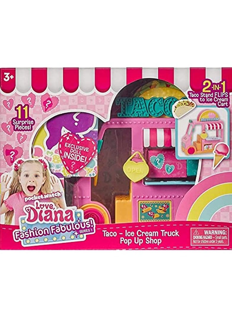 Playset + Bambola 3,5 , Style May Vary