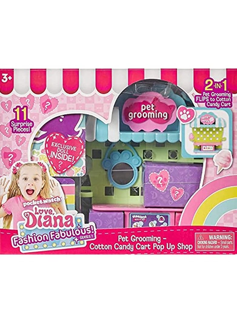 Playset + Bambola 3,5 , Style May Vary