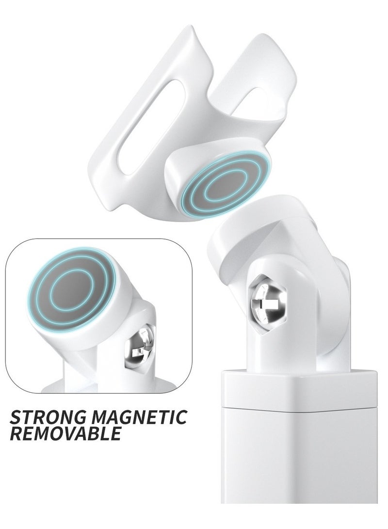 general Cordless UV LED Nail Lamp with Stand, Mini Handheld UV Light with LCD Display for Gel Nails, Rechargeable USB Nail Dryer for Fast Curing, White - Image 3