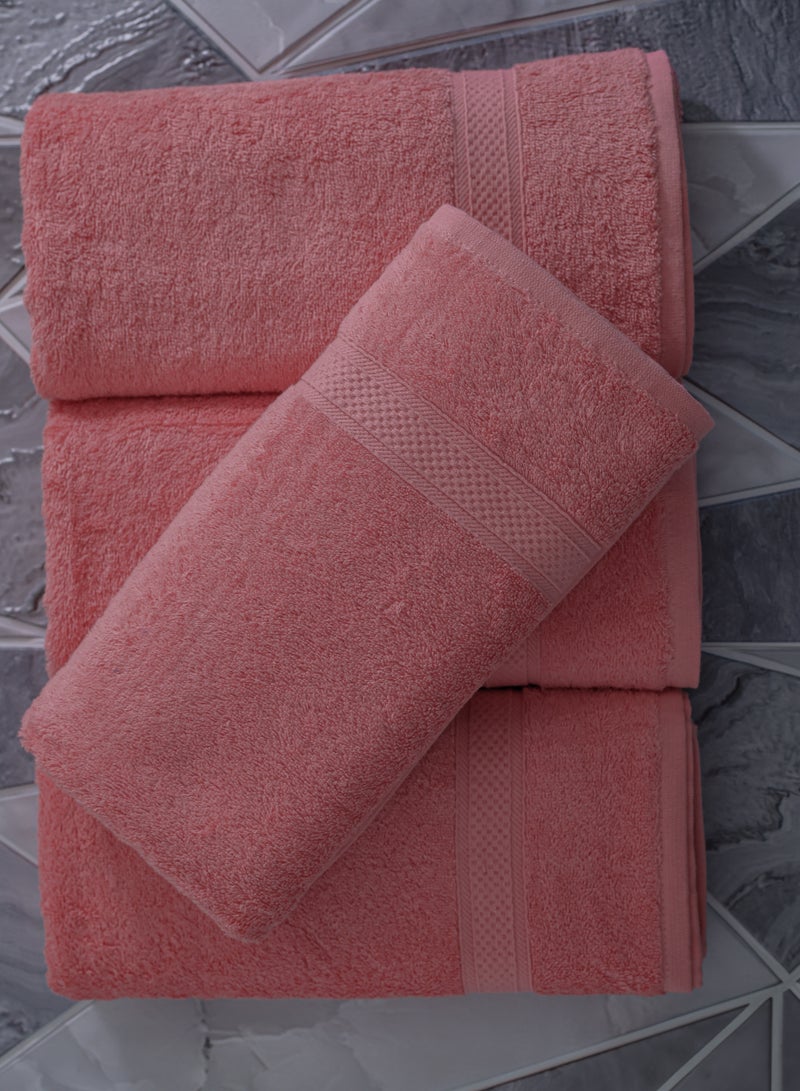 Baltic Linen 100% Cotton Ultra Soft Bath Towel Set, Super Absorbent, Quick Dry And Antibacterial Treatment, 500 GSM Terry-Pack of 2 - Image 5