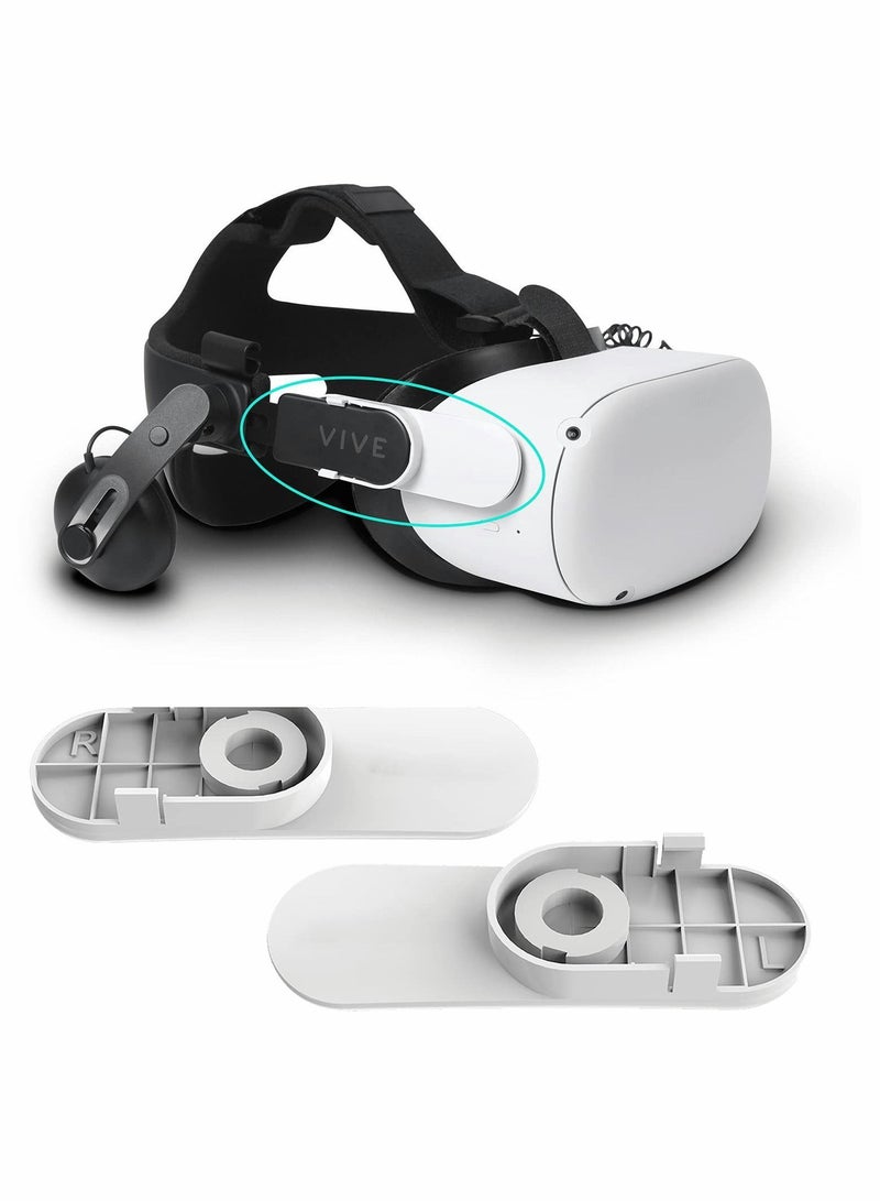 Y&D Headset Adapter Deluxe Audio Strap Kit, Smart Firmly Connected VR Head Virtual Reality Headstrap, Compatible with Oculus Quest 2 DAS HTC Vive (V2) FrankenQuest - Image 1