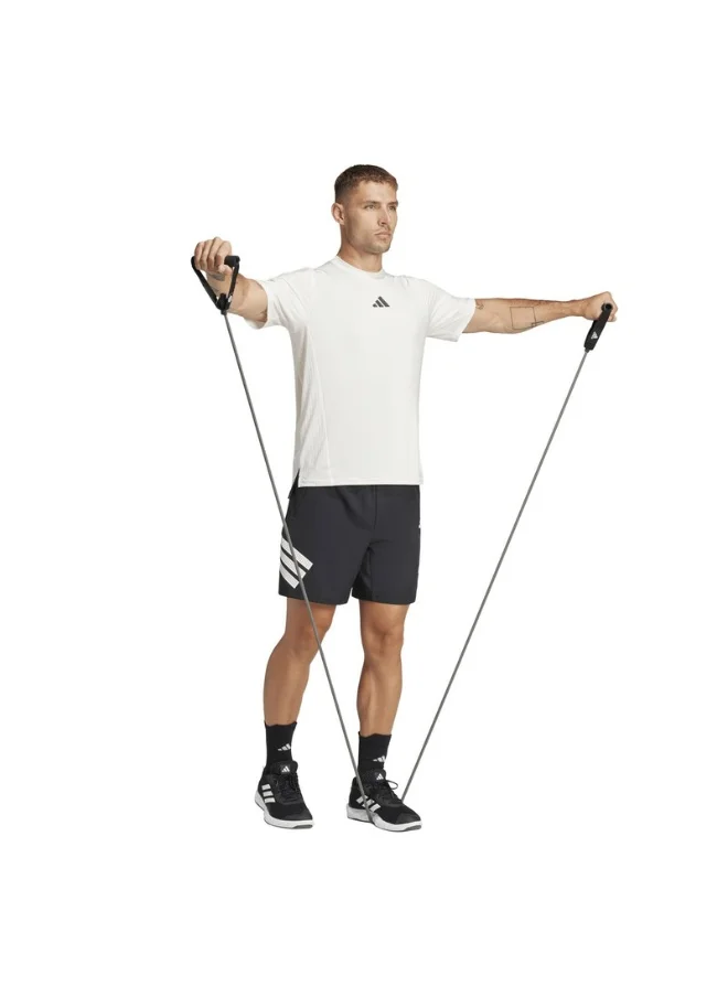 Adidas adidas GYM+ 3S SHORT Black Training SHORTS for Men - XS5"