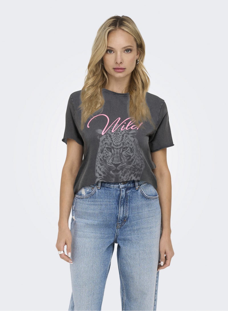 ONLY ONLLUCY WOMEN SHORTSLEEVE TOP - Image 1