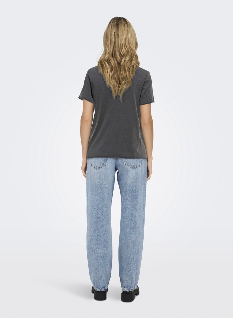 ONLY ONLLUCY WOMEN SHORTSLEEVE TOP - Image 2