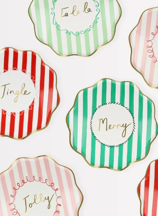 Meri Meri Striped Side Plates