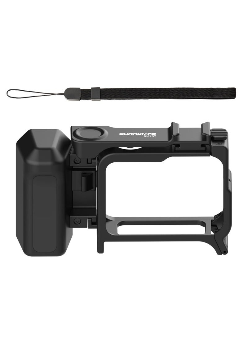 Sunnylife 2-in-1 Detachable Protective Frame & Street Photography Handle Ergonomic Hand Grip Quick Release Shutter Handle for Insta360 Ace Pro 2/1 - Image 1