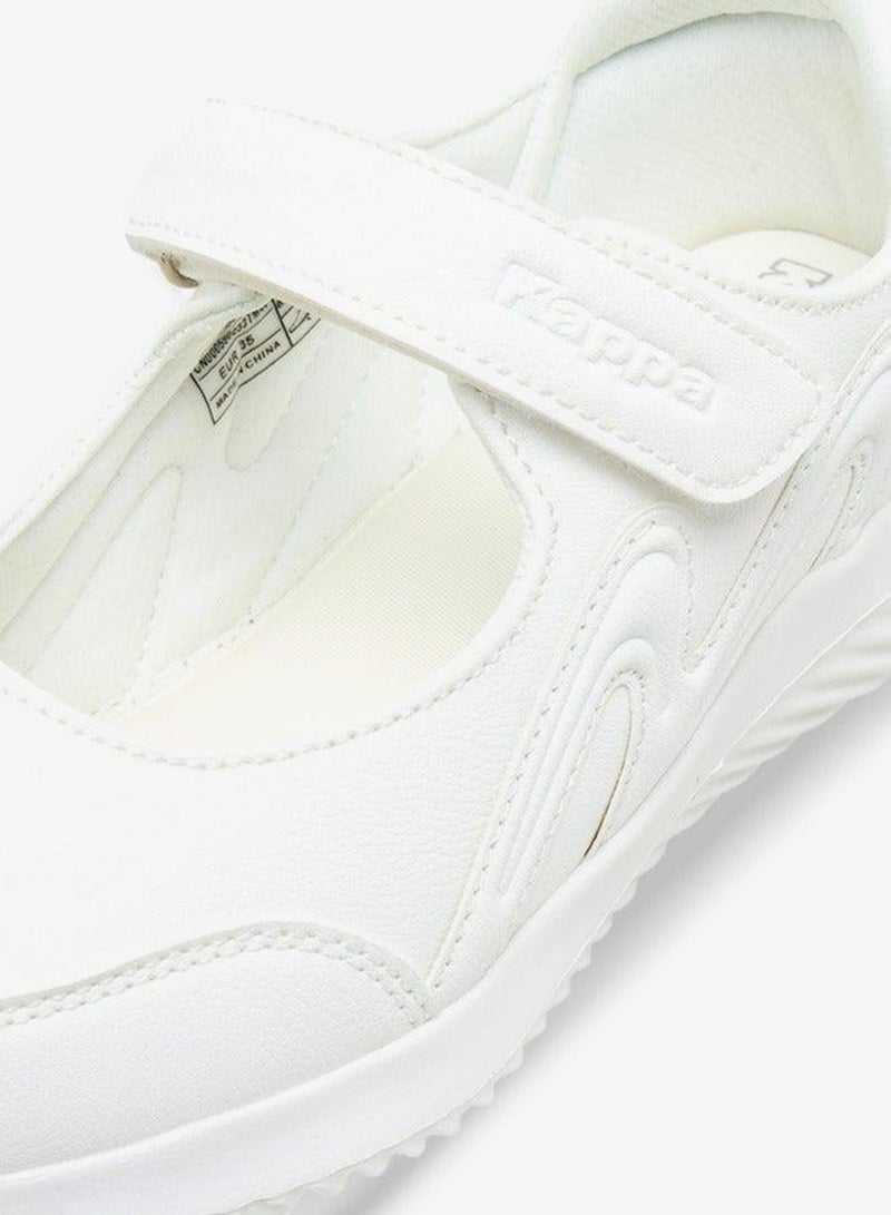 Kappa Girls' Textured School Shoes with Hook and Loop Closure - Image 4