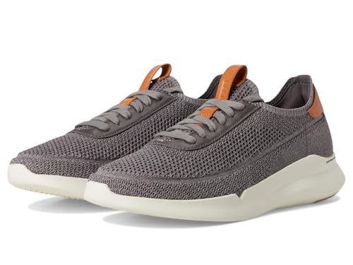 Cole Haan Mens Grand Crosscourt Stitchlite Runox Sneakers TitaniumTornadoNatural TanIvory 8M US - Image 1