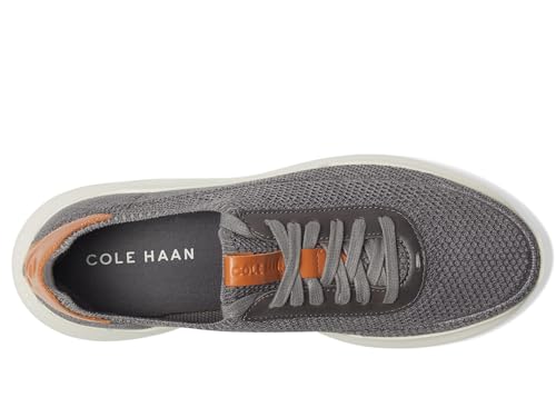 Cole Haan Mens Grand Crosscourt Stitchlite Runox Sneakers TitaniumTornadoNatural TanIvory 8M US - Image 3