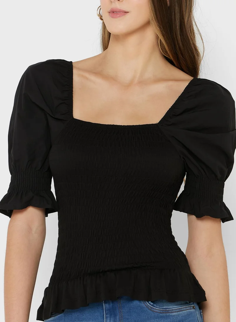 VERO MODA Shirred Top
