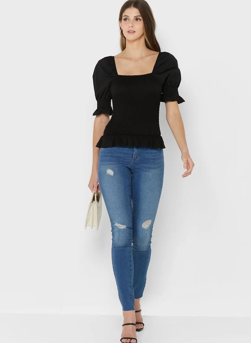 VERO MODA Shirred Top