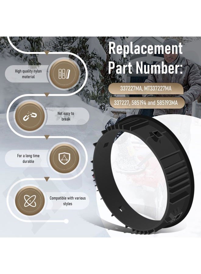 Haiouus 585193MA 337227MA Retainer Ring Compatible with Murray B&S Craftsman Retaining Ring Outer and Inner Snowblower Chute - Image 3