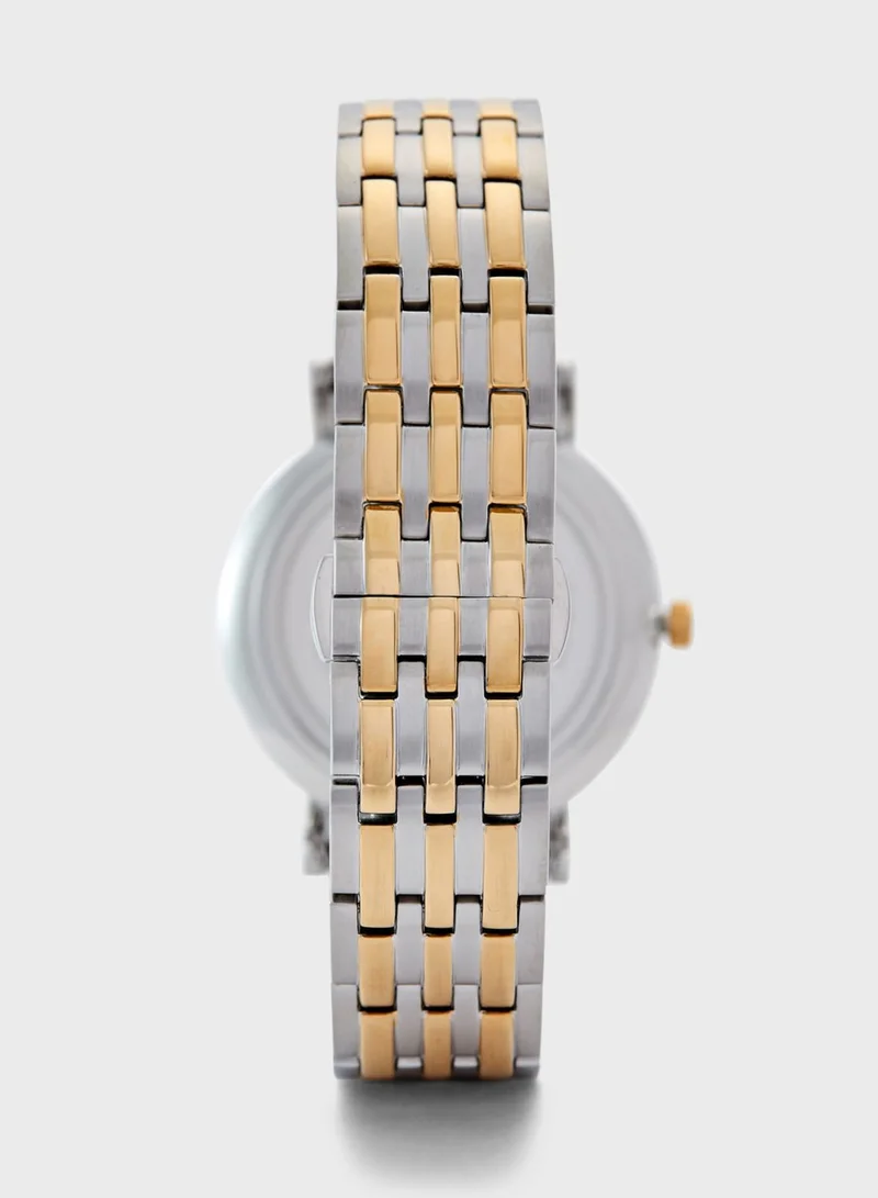 CONTINENTAL Steel Strap Analog Watch