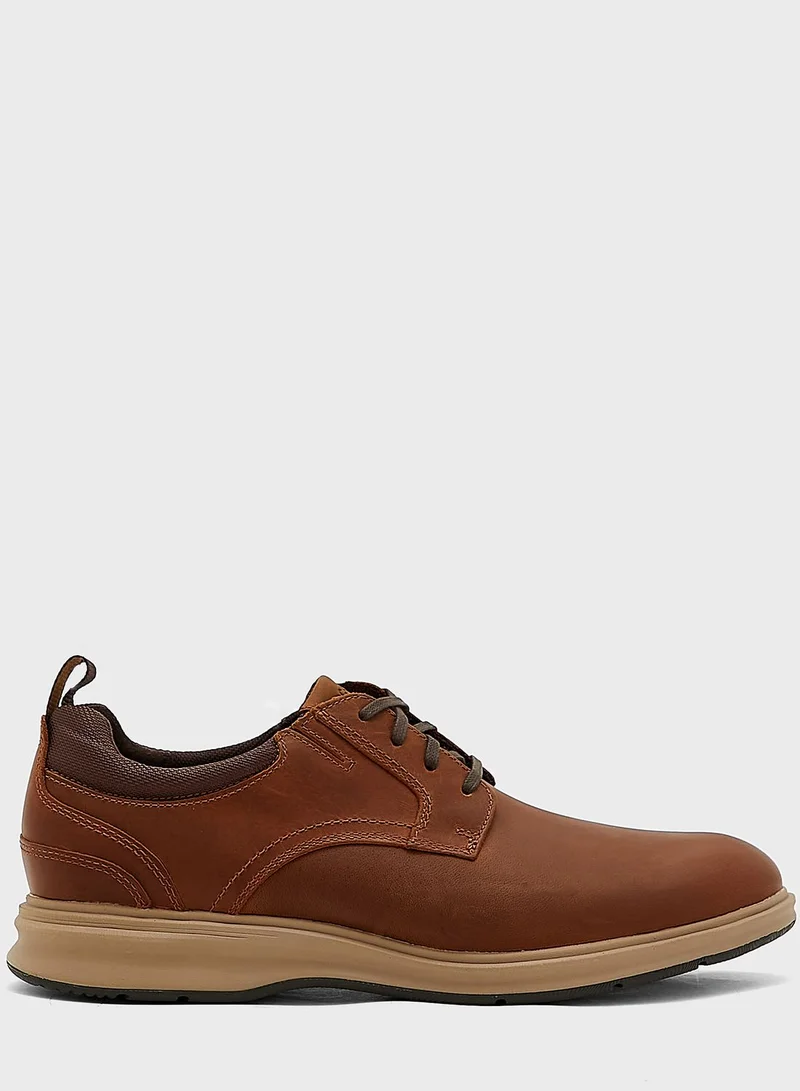 Rockport City Plain Toe Lace Ups