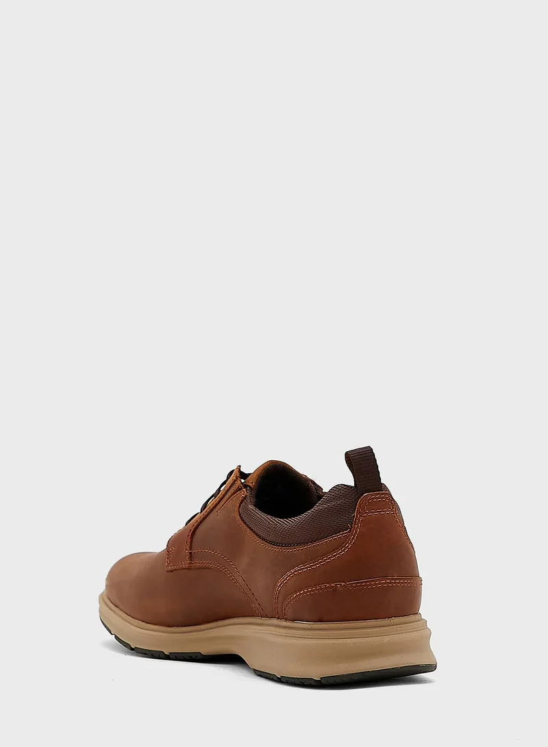 Rockport City Plain Toe Lace Ups