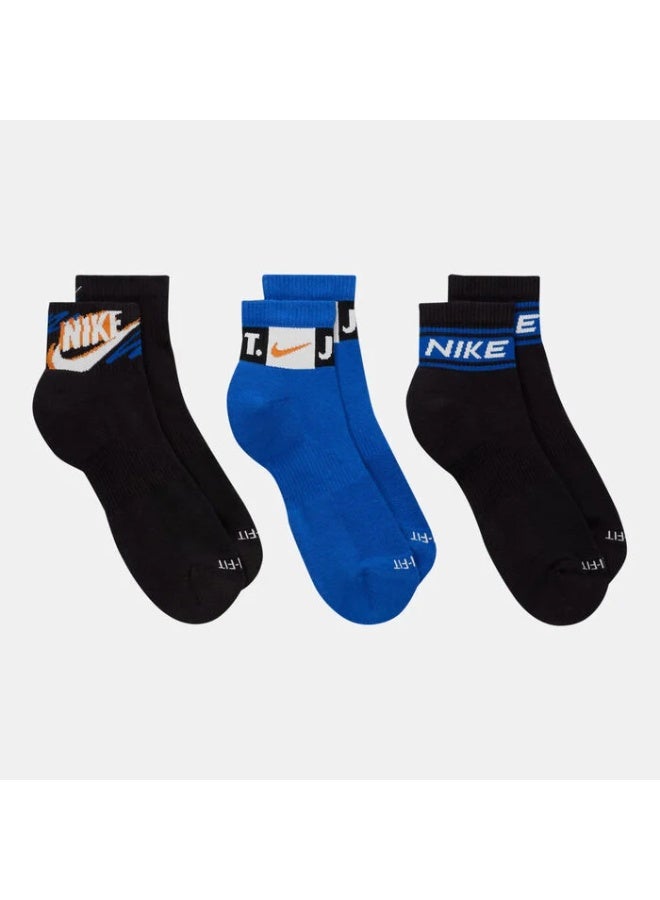 Nike Unisex Nike Everyday Plus Ankle Socks 3-Pair Sport - Image 1