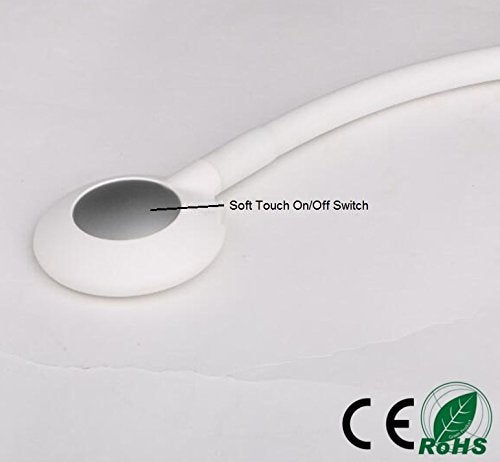 Pilotlights.net Gooseneck 12 Volt Map Light Chart Light - Cool White (5,500K) LED Lamp for Home, Car, Truck, Boat, RV and Aircraft Applications - Image 4