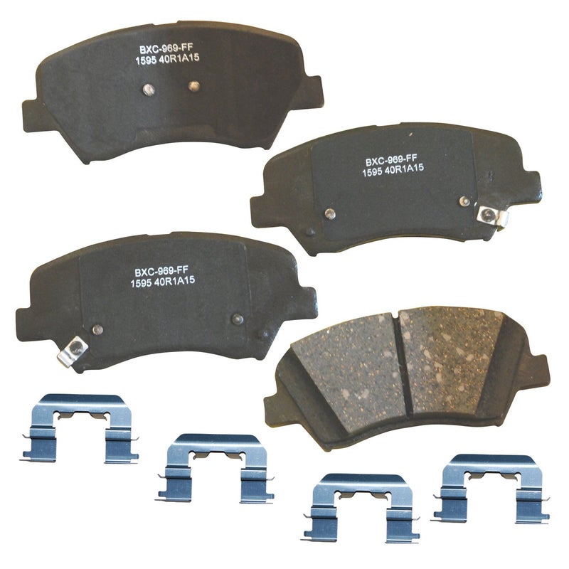 Bendix Premium SBC1595 Ceramic Front Brake Pads for Select Models Hyundai Elantra, Elantra Coupe, GT, Veloster, Kia Forte, Forte5, Forte Koup, Soul - Image 3