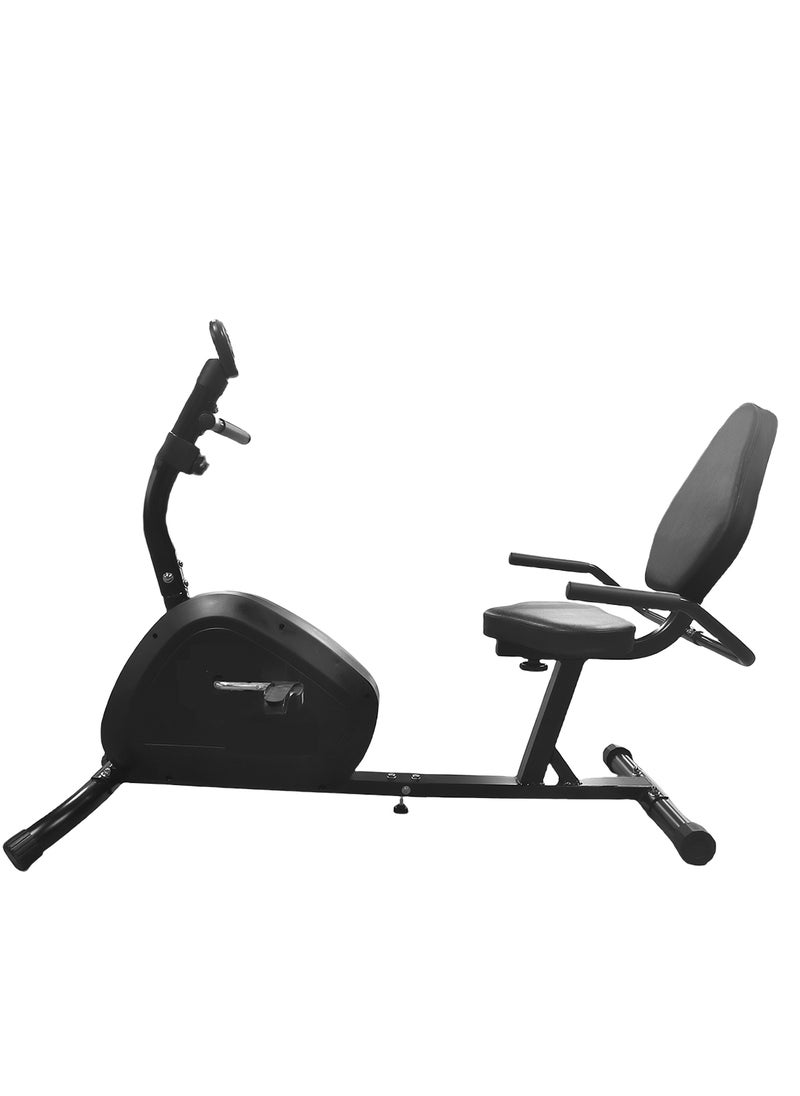 ETG Indoor Home Fitness Equipment, Elliptical Machine, Ultra-Quiet Horizontal Exercise Bike, Time/Speed/Mileage/Calories/Heart Rate - Image 1