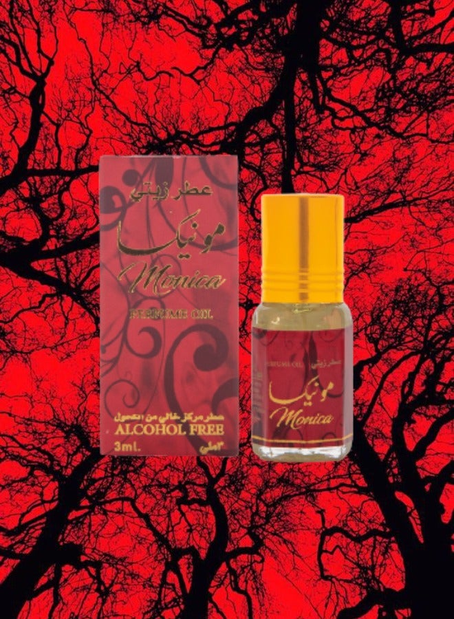 Banafa 72 Pieces Monica Oil 3 ml - Image 2