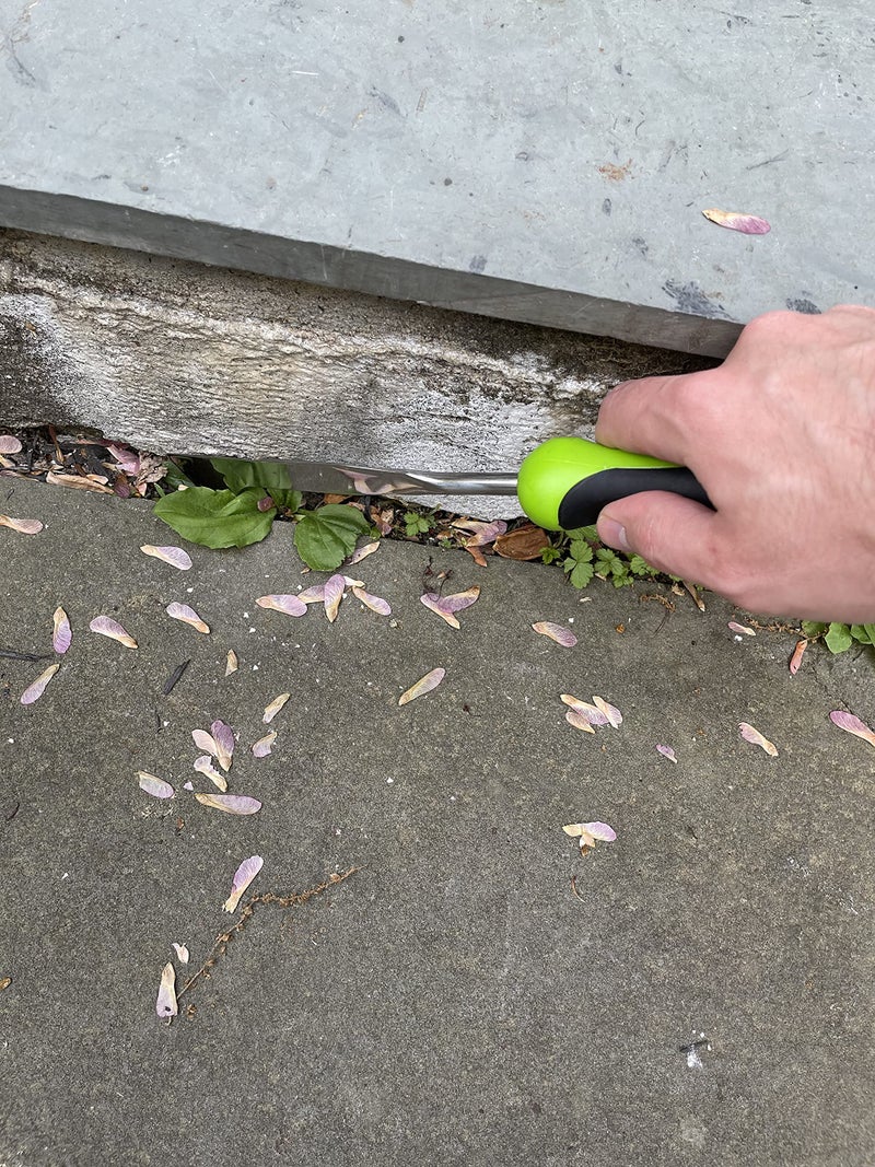 Garden Guru Lawn & Garden Tools Garden Guru Patio Crack Weeder Tool with Ergonomic Handle â€“ Stainless Steel Weed Puller for Patio Sidewalk Driveway Cracks | Rust Resistant - Image 4