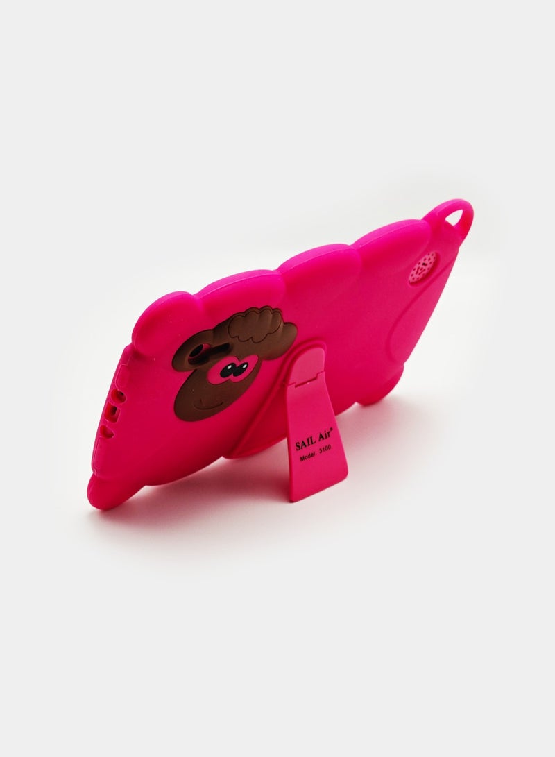 Kids Tablet Android Tablet for Kids Bluetooth WiFi Parental Control  GMS Shockproof Case Kids App Pre-Installed Pink - Image 3