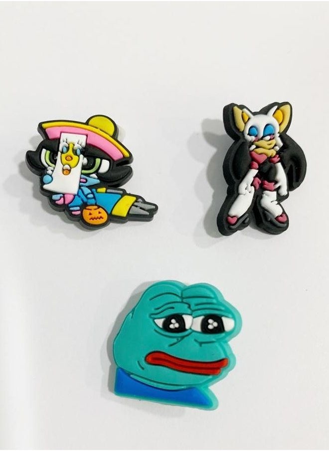 Khaisha - 3 Pieces Brooch With Cartoon characters Design - Image 1