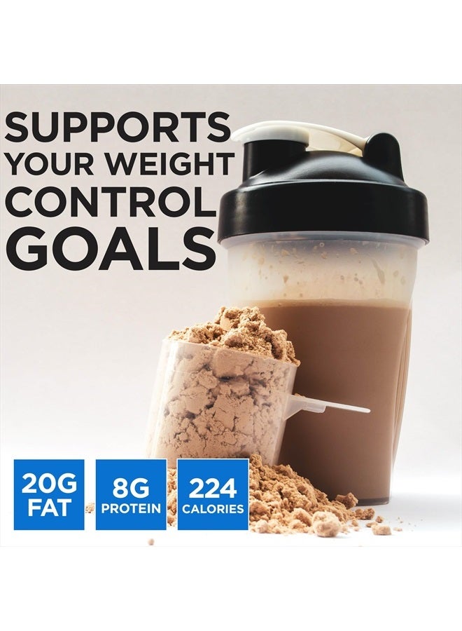 Keto Science مشروب الوجبات الكيتونية، معزز الطاقة MCTs، يدعم فقدان الوزن، مناسب للكيتو والباليو، نكهة كريمة الشوكولاتة، 28 حصة، 1.28 رطل (عبوة من 2) - Image 4