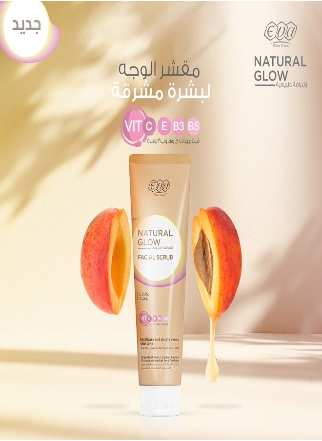 Eva SkinCare Natural Glow Facial Scrub 100ml  - Image 3