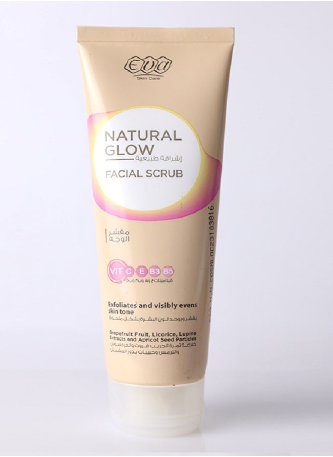 Eva SkinCare Natural Glow Facial Scrub 100ml  - Image 1